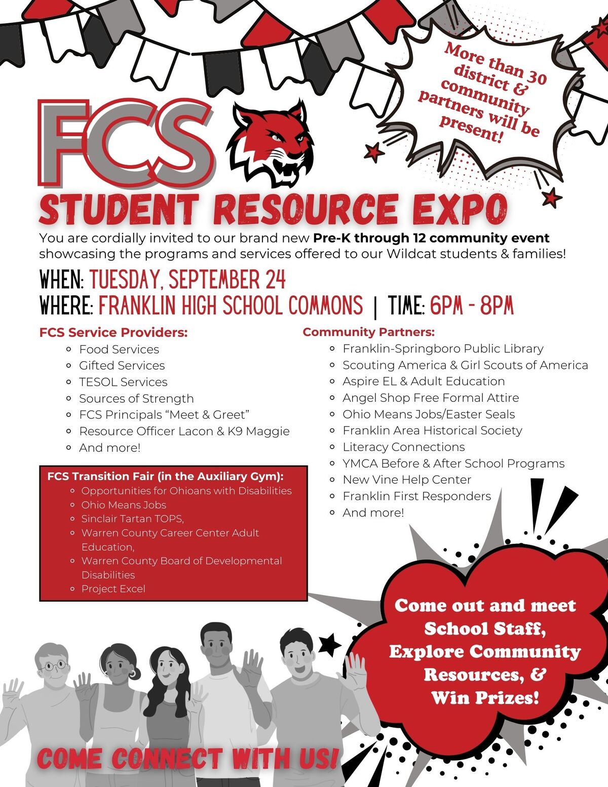 Student Resource Expo Flyer